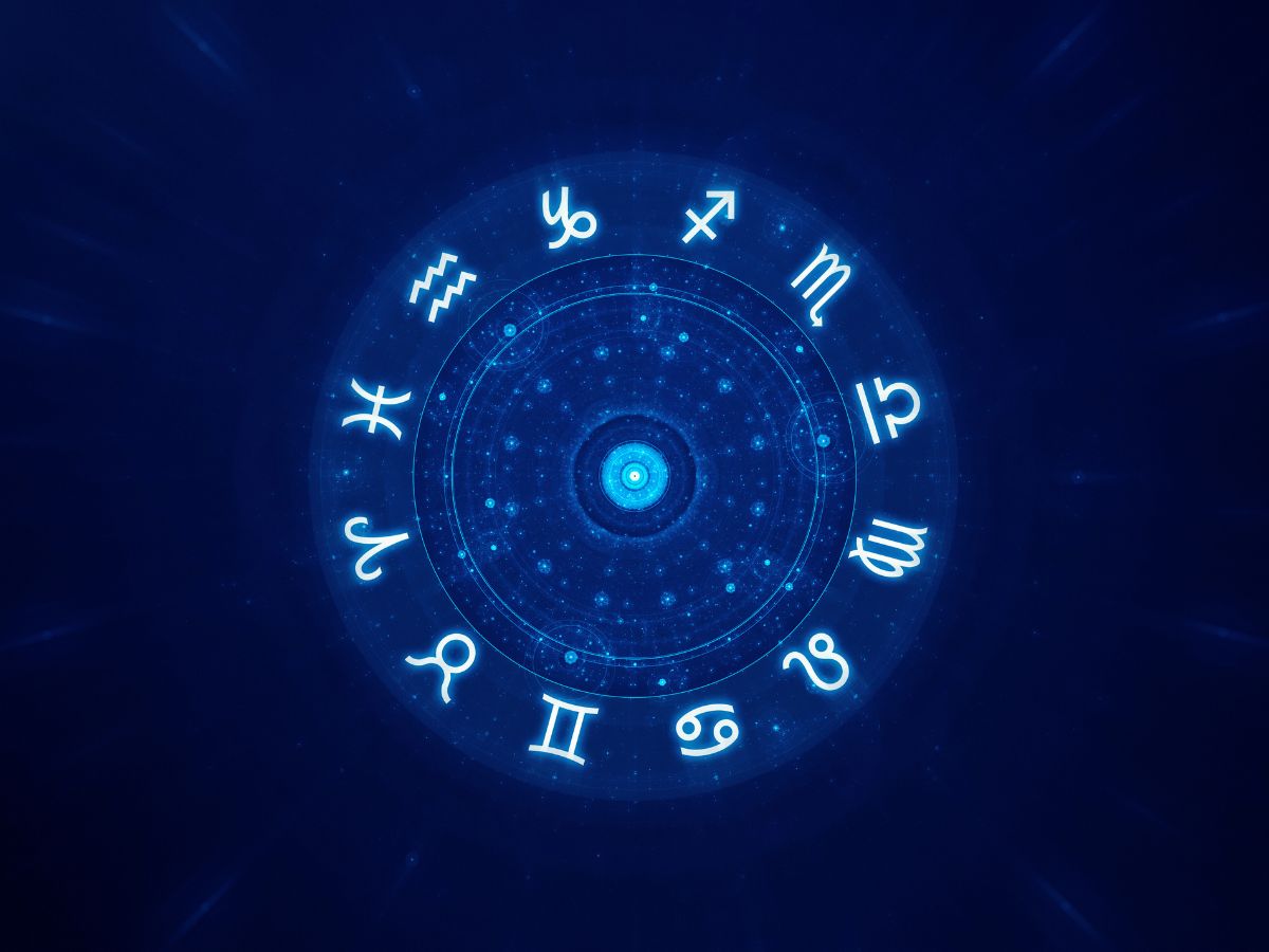 cerchio con segni zodiacali